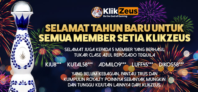 HADIAH NEW YEAR PROMO KLIKZEUS