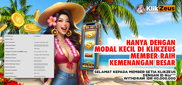 MEMBER KLIKZEUS JACKPOT