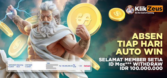 MEMBER KLIKZEUS JACKPOT