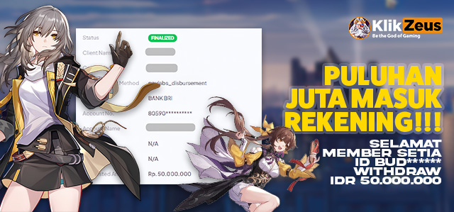 MEMBER KLIKZEUS JACKPOT