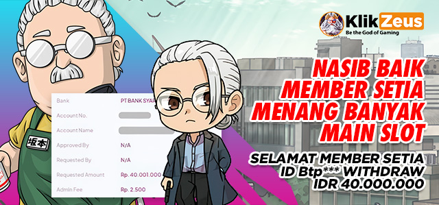 MEMBER KLIKZEUS JACKPOT