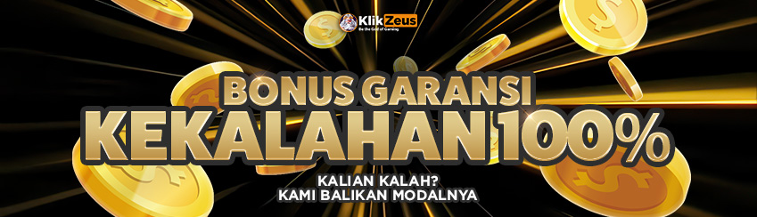 GARANSI KEKALAHAN 100%