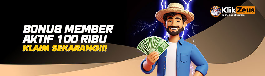 BONUS MEMBER AKTIF 100 RIBU !