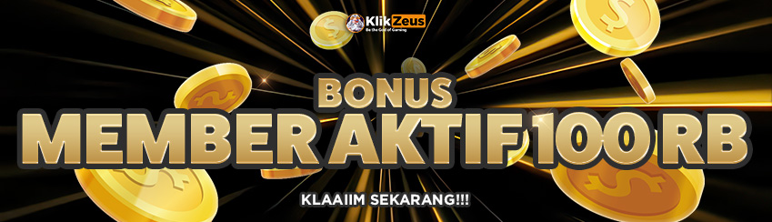 BONUS MEMBER AKTIF 100 RIBU !